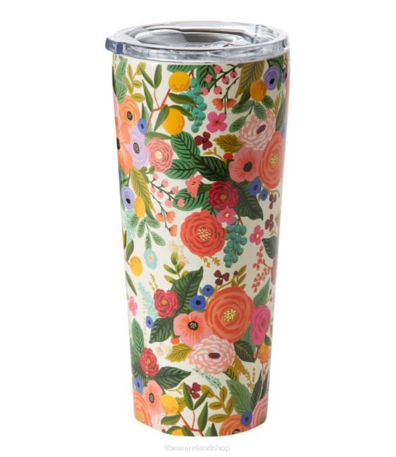 L.L.Bean Corkcicle x Rifle Paper Co. Tumbler Garden Party Unisex J46J2578 Outdoor Accessories Cream