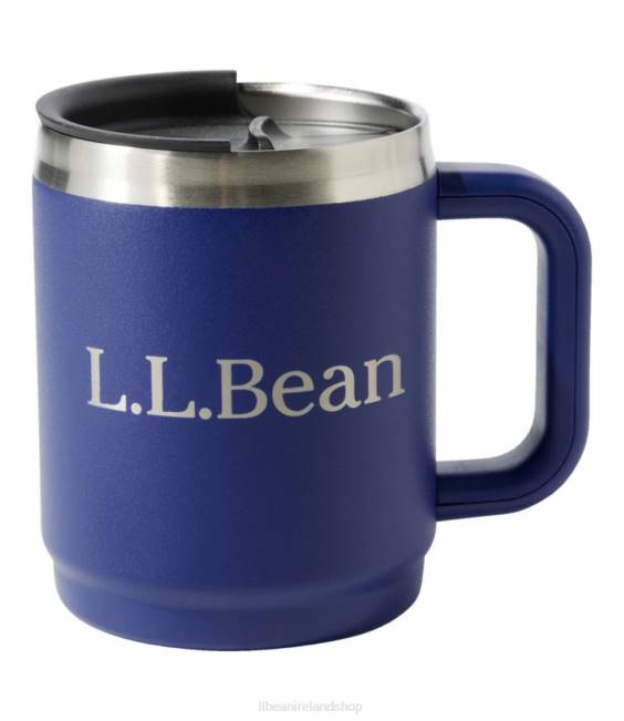 L.L.Bean Double-Wall Camp Mug Unisex J46J3864 Outdoor Accessories Indigo Ink