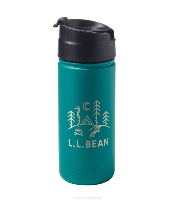 L.L.Bean Insulated Coffee Mug Unisex J46J4061 Outdoor Accessories Teal Blue/Campsite