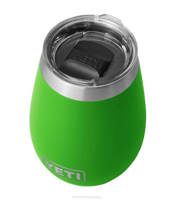 L.L.Bean Yeti Rambler Wine Tumbler With Magslider Lid Unisex J46J1586 Outdoor Accessories Canopy Green