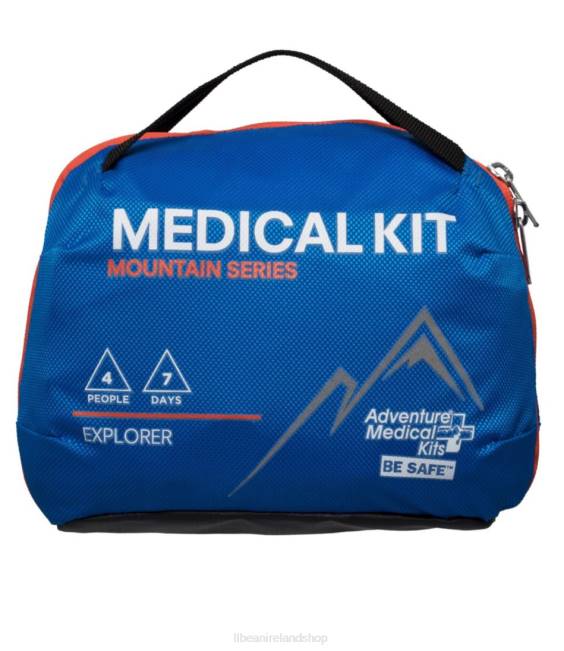 L.L.Bean Adventure Medical Kit Explorer First Aid Unisex J46J1271 Outdoor Accessories Blue
