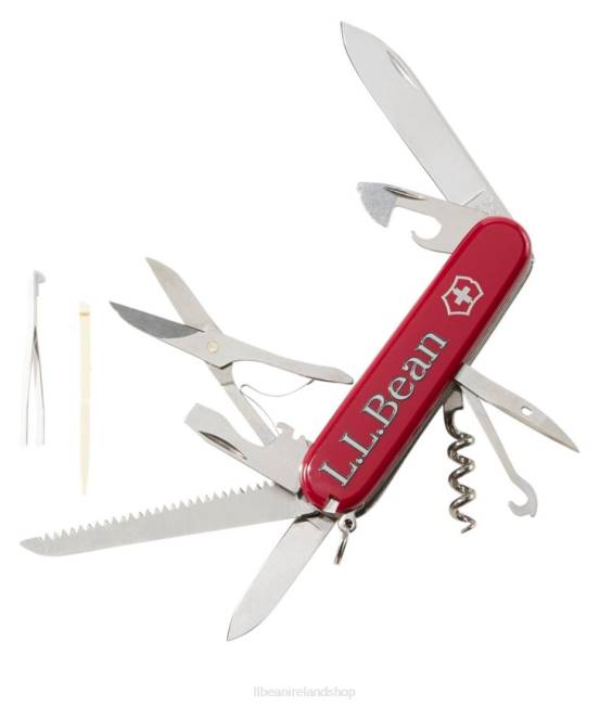 L.L.Bean Swiss Army Huntsman Knife Unisex J46J4068 Outdoor Accessories Colonial Red