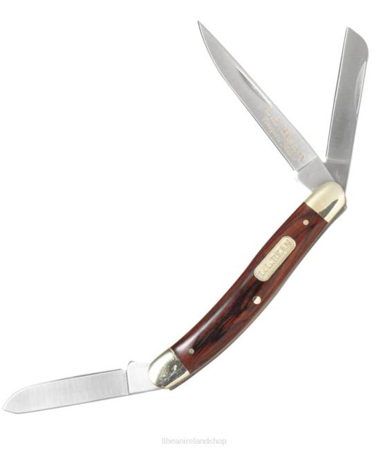 L.L.Bean x Double L Pocket Knife Unisex J46J1829 Outdoor Accessories Rosewood