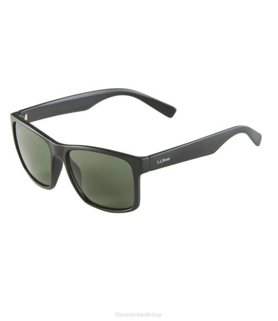 L.L.Bean Boardwalk Polarized Sunglasses Unisex J46J4026 Outdoor Accessories Matte Black/Smoke