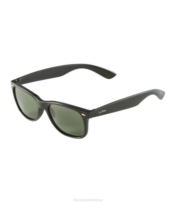 L.L.Bean C-Jay Polarized Sunglasses Unisex J46J4074 Outdoor Accessories Shiny Black/Gray