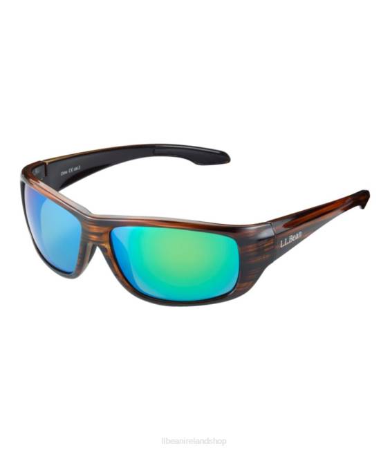 L.L.Bean Popham Floating Sunglasses Unisex J46J4032 Outdoor Accessories Shiny Driftwood Brown