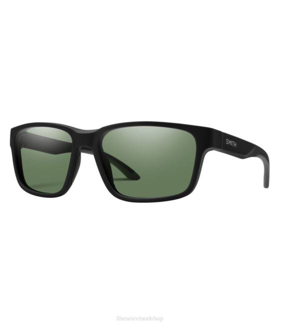 L.L.Bean Smith Basecamp ChromaPop Polarized Sunglasses Unisex J46J3582 Outdoor Accessories Matte Black/Polar Gray Green