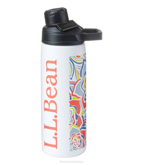 L.L.Bean CamelBak Chute Insulated Water Bottle Unisex J46J5381 Outdoor Accessories Bright Navy Flower