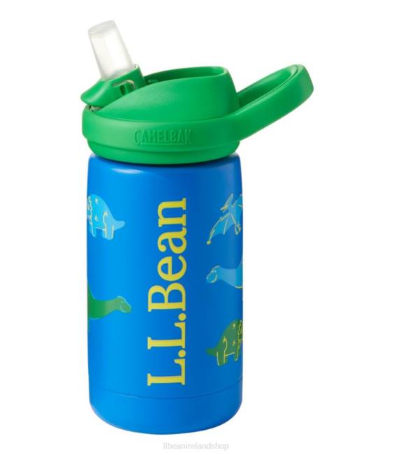 L.L.Bean CamelBak Eddy+ Insulated Water Bottle Unisex J46J4147 Outdoor Accessories Kelly Green Dino