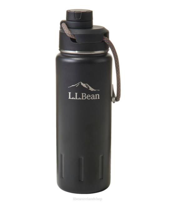 L.L.Bean Insulated Canteen Water Bottle Unisex J46J5326 Outdoor Accessories Black