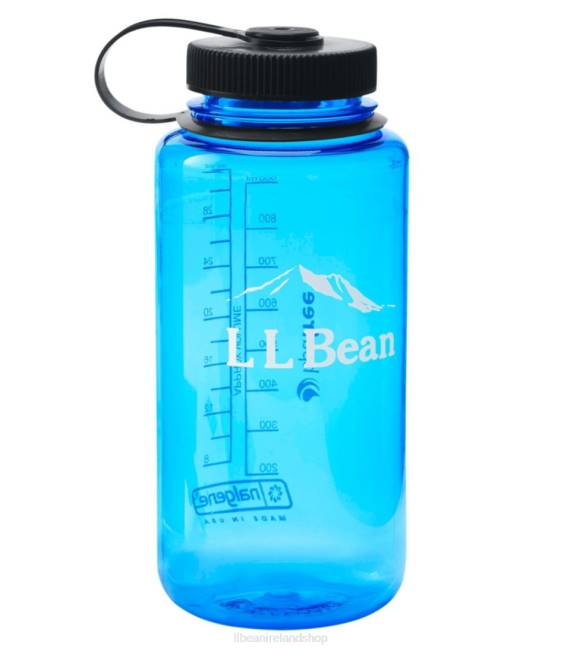 L.L.Bean Nalgene Sustain Wide Mouth Water Bottle with Logo Unisex J46J4073 Outdoor Accessories Blue