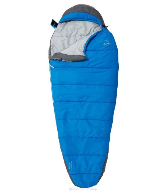L.L.Bean Adventure Sleeping Bag 30 Mummy Regular Unisex J46J1466 Outdoor Equipment Crisp Lapis