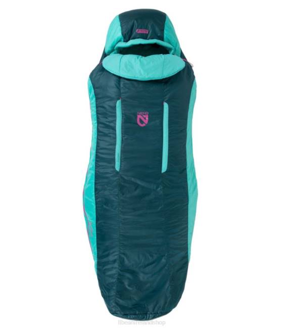 L.L.Bean Nemo Forte Sleeping Bag 35 degree Fahrenheit Unisex J46J1695 Outdoor Equipment Twilight/Aurora