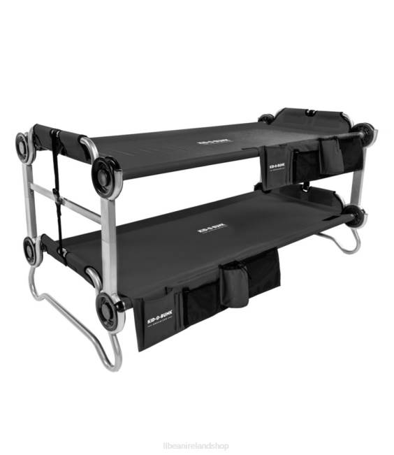 L.L.Bean Disc-O-Bed O-Bunk with Organizer Unisex J46J1555 Outdoor Equipment Black