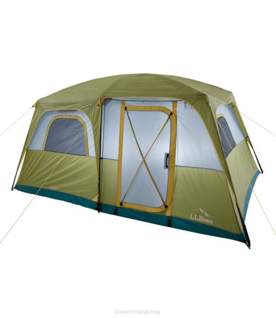 L.L.Bean Acadia 8-Person Cabin Tent Unisex J46J1560 Outdoor Equipment Avocado/Chartreuse