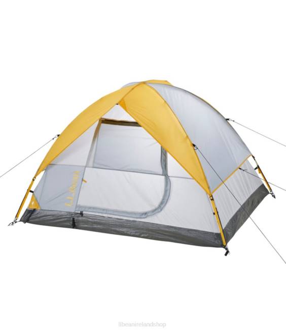 L.L.Bean Access 2-Person Tent Unisex J46J1451 Outdoor Equipment Stainless Steel/Asphalt/Field Gold