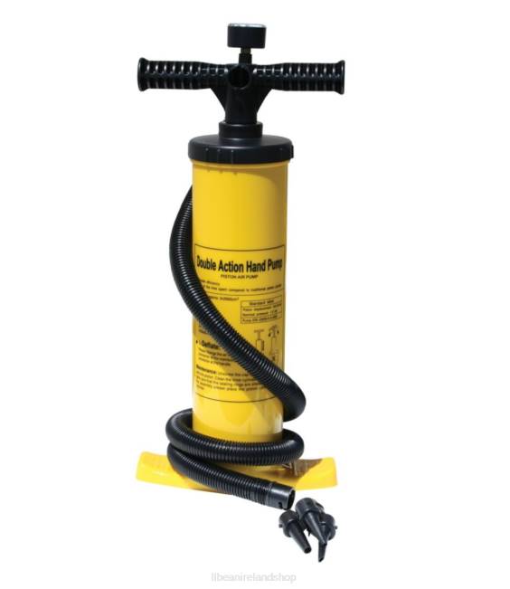L.L.Bean Advanced Element Double Action Hand Pump With Pressure Gauge Unisex J46J1892 Water Sports Yellow