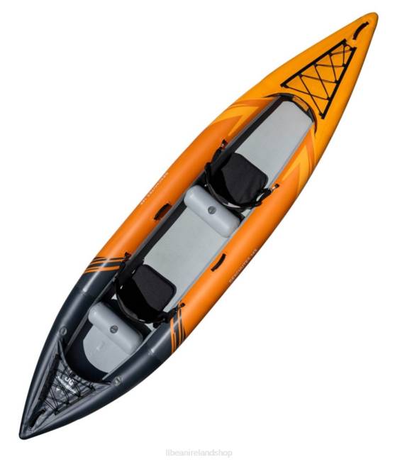 L.L.Bean Aquaglide Deschutes Inflatable Kayak Tandem Unisex J46J1489 Water Sports Orange