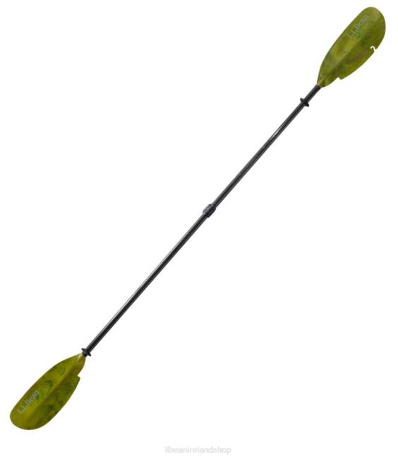 L.L.Bean Carbon Adjustable Angler Kayak Paddle Unisex J46J1661 Water Sports Olive Camo