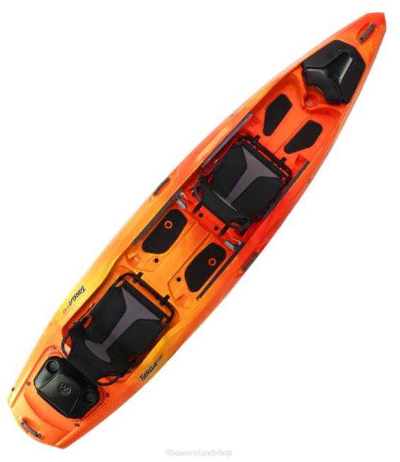 L.L.Bean Wilderness Systems Targa 130 Sit-on-Top Tandem Kayak Unisex J46J1511 Water Sports Mango