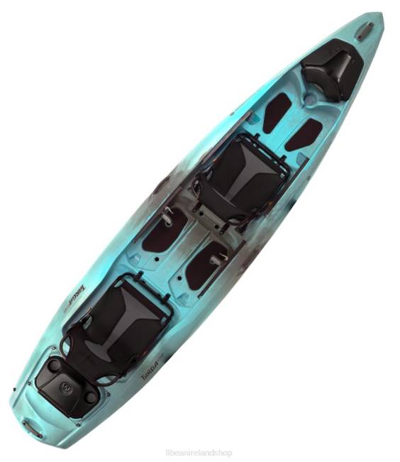 L.L.Bean Wilderness Systems Targa 130 Sit-on-Top Tandem Kayak Unisex J46J6152 Water Sports Breeze Blue