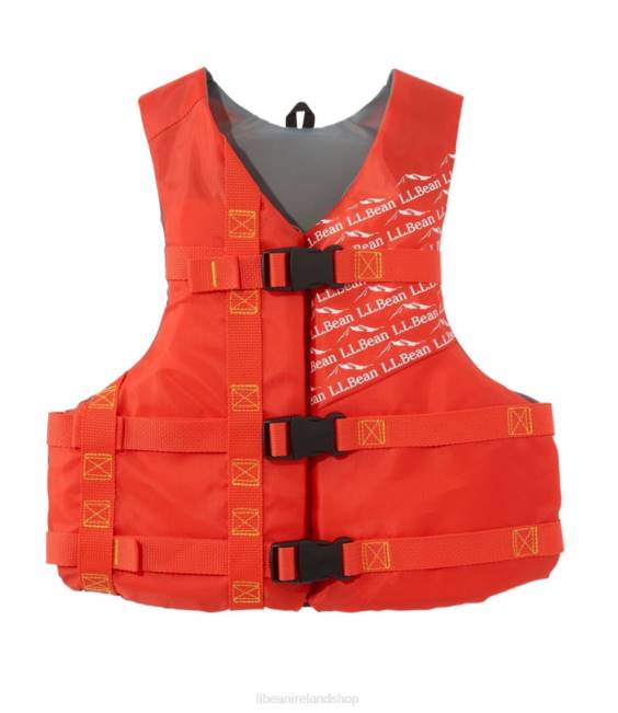 L.L.Bean Allsport PFD Unisex J46J5271 Water Sports Orange