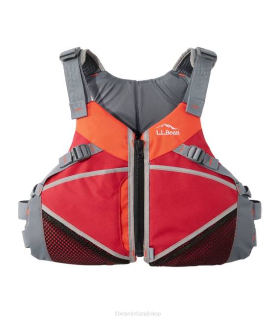 L.L.Bean Comfort Back PFD Unisex J46J1463 Water Sports Red