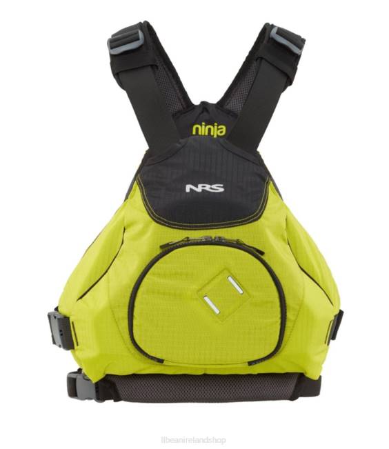 L.L.Bean NRS Ninja PFD Unisex J46J5287 Water Sports Lime
