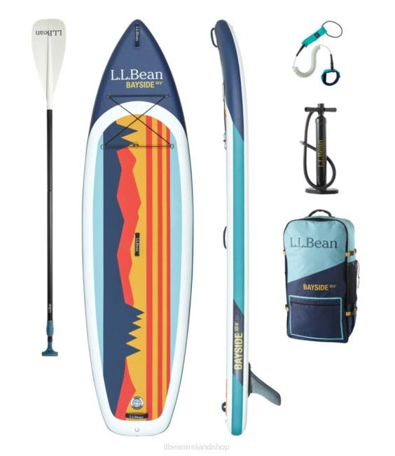 L.L.Bean Bayside Inflatable SUP Package Unisex J46J1317 Water Sports White
