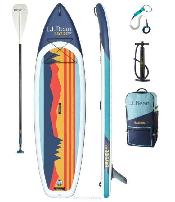 L.L.Bean Bayside Inflatable SUP Package Unisex J46J1340 Water Sports White