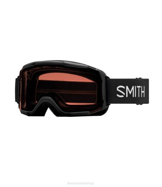 L.L.Bean Junior Smith Daredevil Ski Goggles Unisex J46J2154 Winter Sports Black/RC36