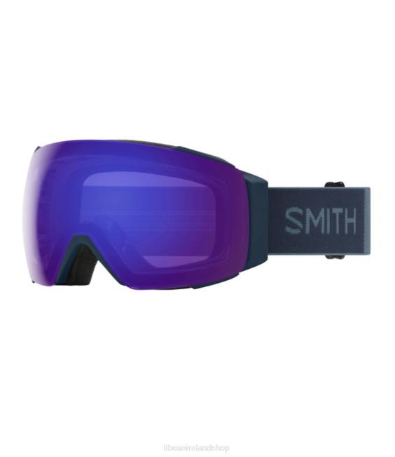 L.L.Bean Smith I/O MAG Ski Goggles Unisex J46J2301 Winter Sports French Navy/Everyday Violet Mirror