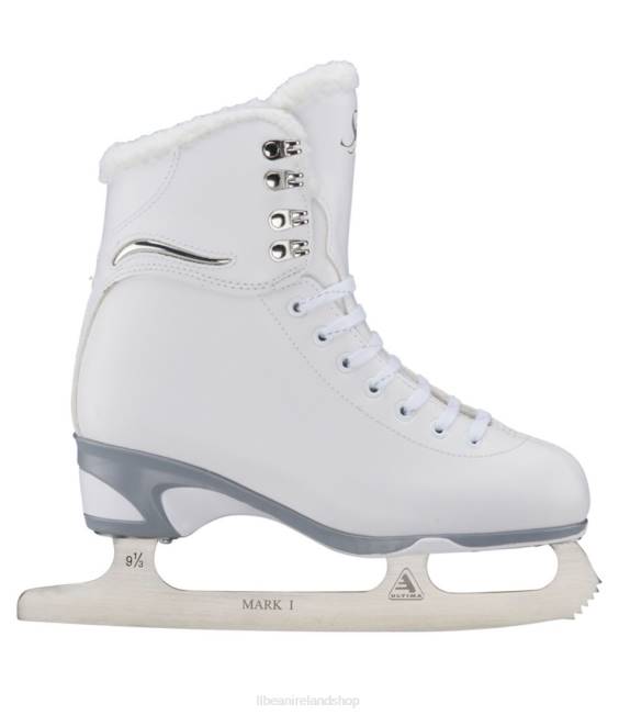 L.L.Bean Jackson SoftSkate Comfort Figure Skates Unisex J46J1839 Winter Sports White