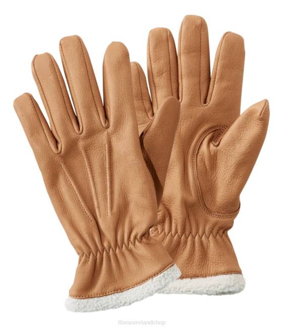 L.L.Bean Deerskin Glove Women J46J621 Accessories Saddle