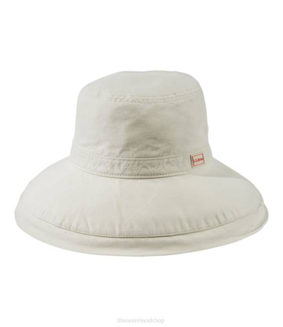 L.L.Bean Wide Brim Bucket Hat Women J46J3533 Accessories Silver Birch