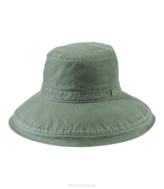 L.L.Bean Wide Brim Bucket Hat Women J46J5036 Accessories Sea Green