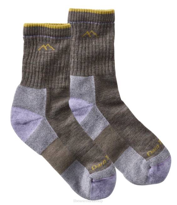 L.L.Bean Darn Tough Micro-Crew Cushion Socks Women J46J5930 Accessories Taupe