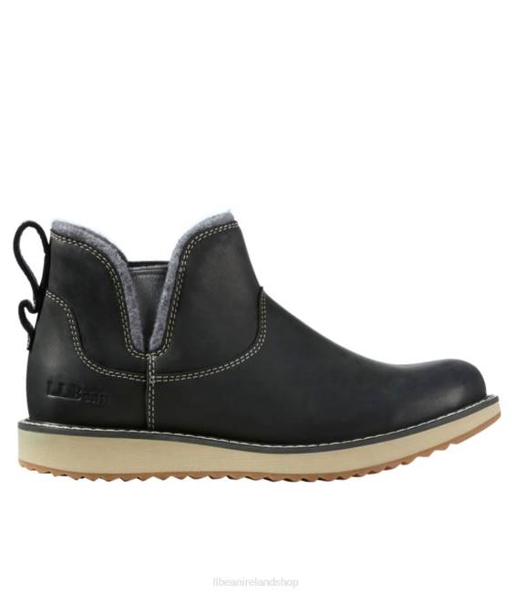 L.L.Bean Stonington Pull-On Boots Women J46J1009 Footwear Black