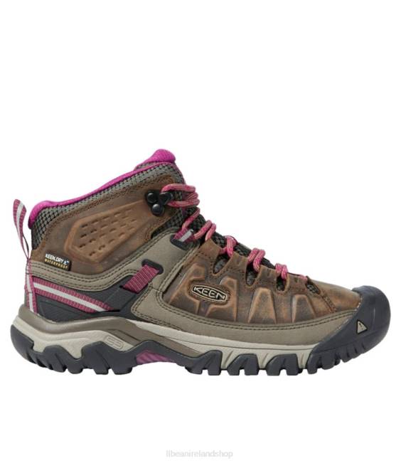 L.L.Bean Keen Targhee III Hikers Women J46J1135 Footwear Weiss/Boysenberry