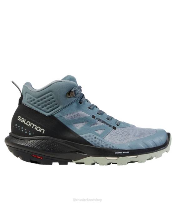 L.L.Bean Salomon Outpulse GORE-TEX Hiking Boots Women J46J3817 Footwear Stormy Weather/Black/Wrought Iron