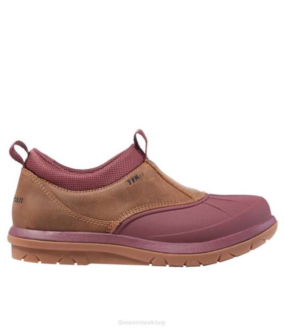 L.L.Bean Storm Chaser 5 Slip-Ons Women J46J5178 Footwear Saddle/Burgundy