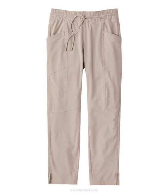 L.L.Bean VentureStretch Woven Ankle Pants Women J46J4829 Clothing Shore Sand