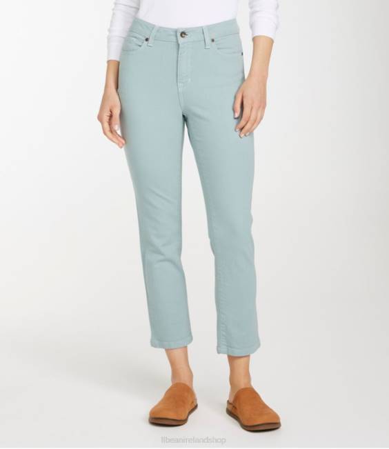 L.L.Bean True Shape Ankle Jeans Women J46J6554 Clothing Steel Blue