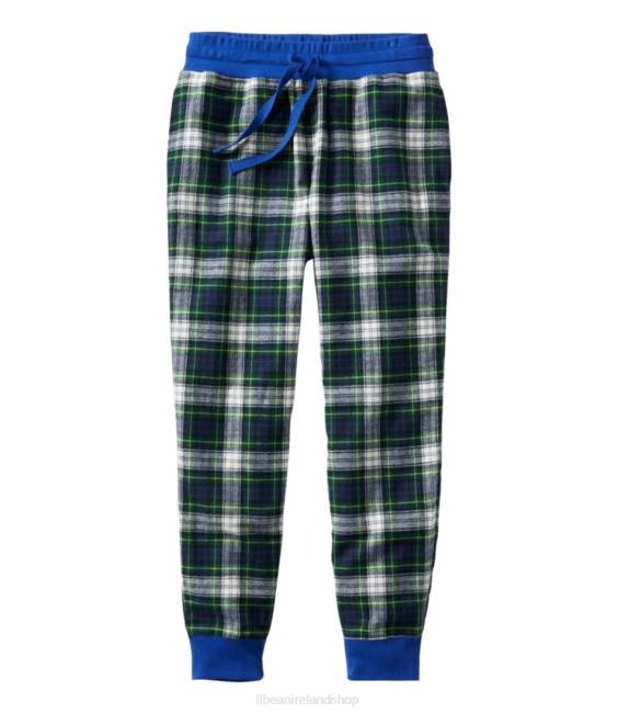 L.L.Bean Scotch Plaid Flannel Sleep Joggers Women J46J3548 Clothing Dress Gordon