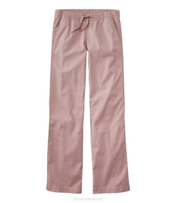 L.L.Bean Lakewashed Pull-on Chinos Women J46J3497 Clothing Muted Rose
