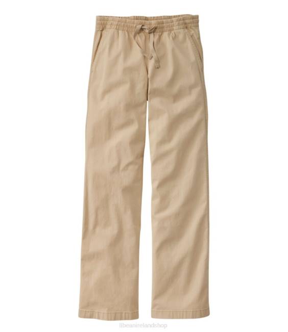 L.L.Bean Lakewashed Pull-on Chinos Women J46J688 Clothing Boulder