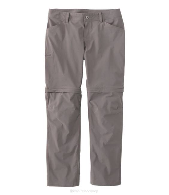 L.L.Bean No Fly Zone Zip-Off Pants Women J46J372 Clothing Dark Silt