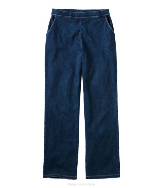L.L.Bean Perfect Fit Pants Women J46J3144 Clothing Indigo Denim