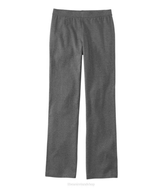L.L.Bean Perfect Fit Pants Women J46J6428 Clothing Dark Gray Heather