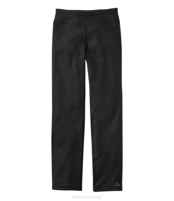 L.L.Bean Primaloft ThermaStretch Fleece Pants Women J46J3017 Clothing Black